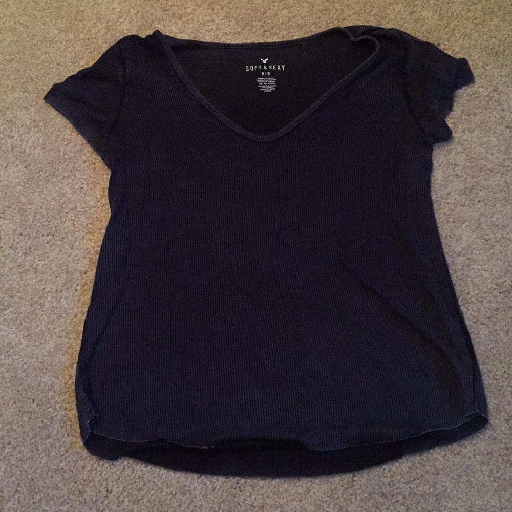 AE soft and sexy ribbed top